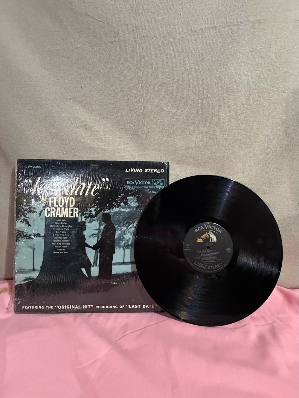 Floyd Cramer 'Last Date' Vinyl Record - Black